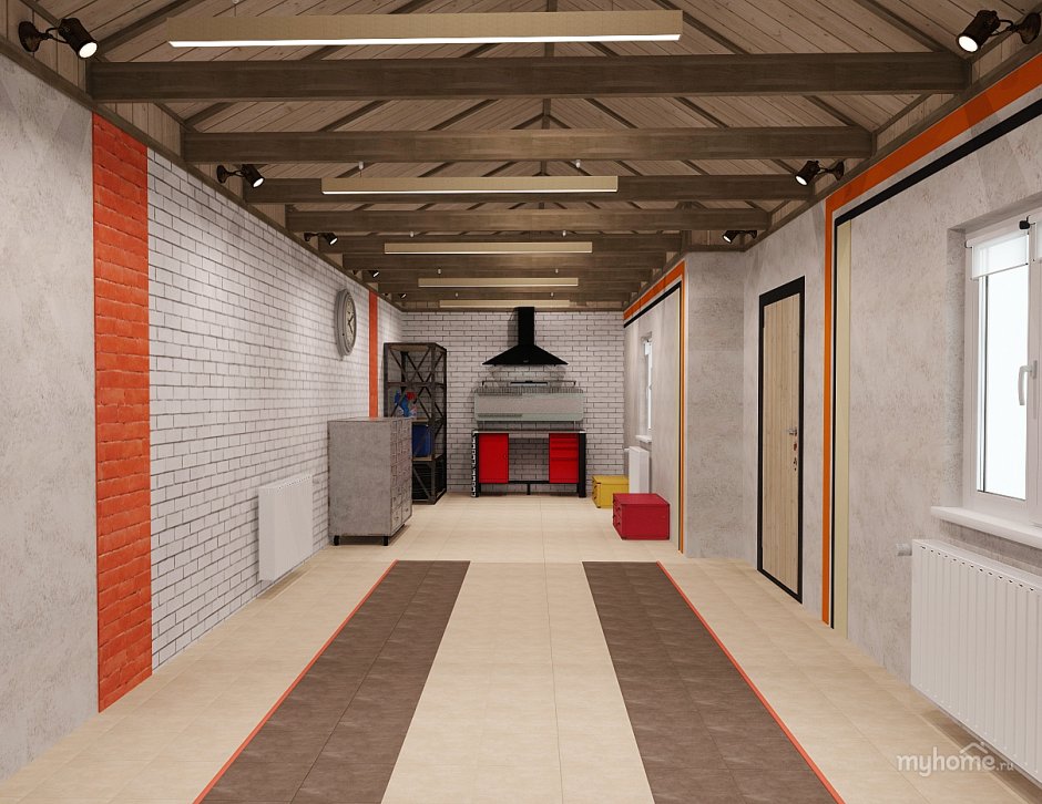 Внутренняя отделка гаража