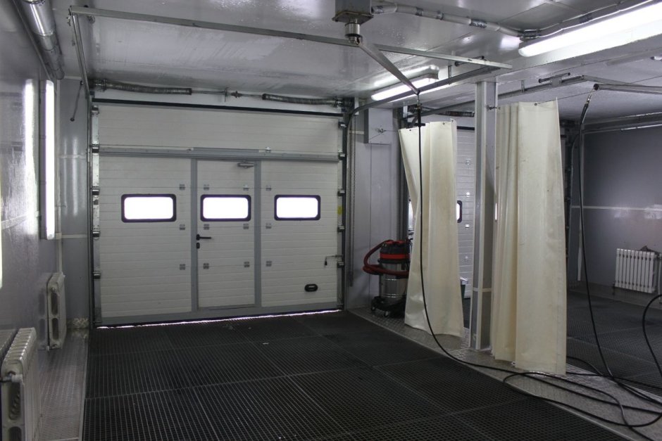 Отделка автомойки