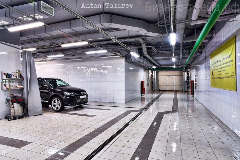 Интерьер автомойки