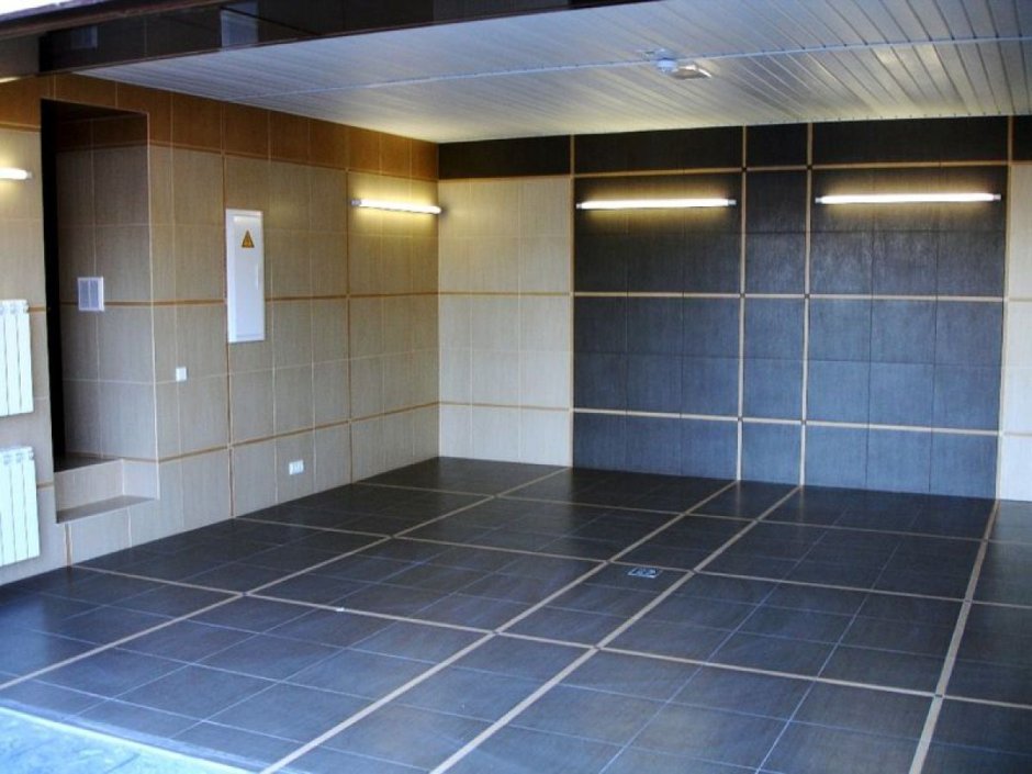 Отделка гаража