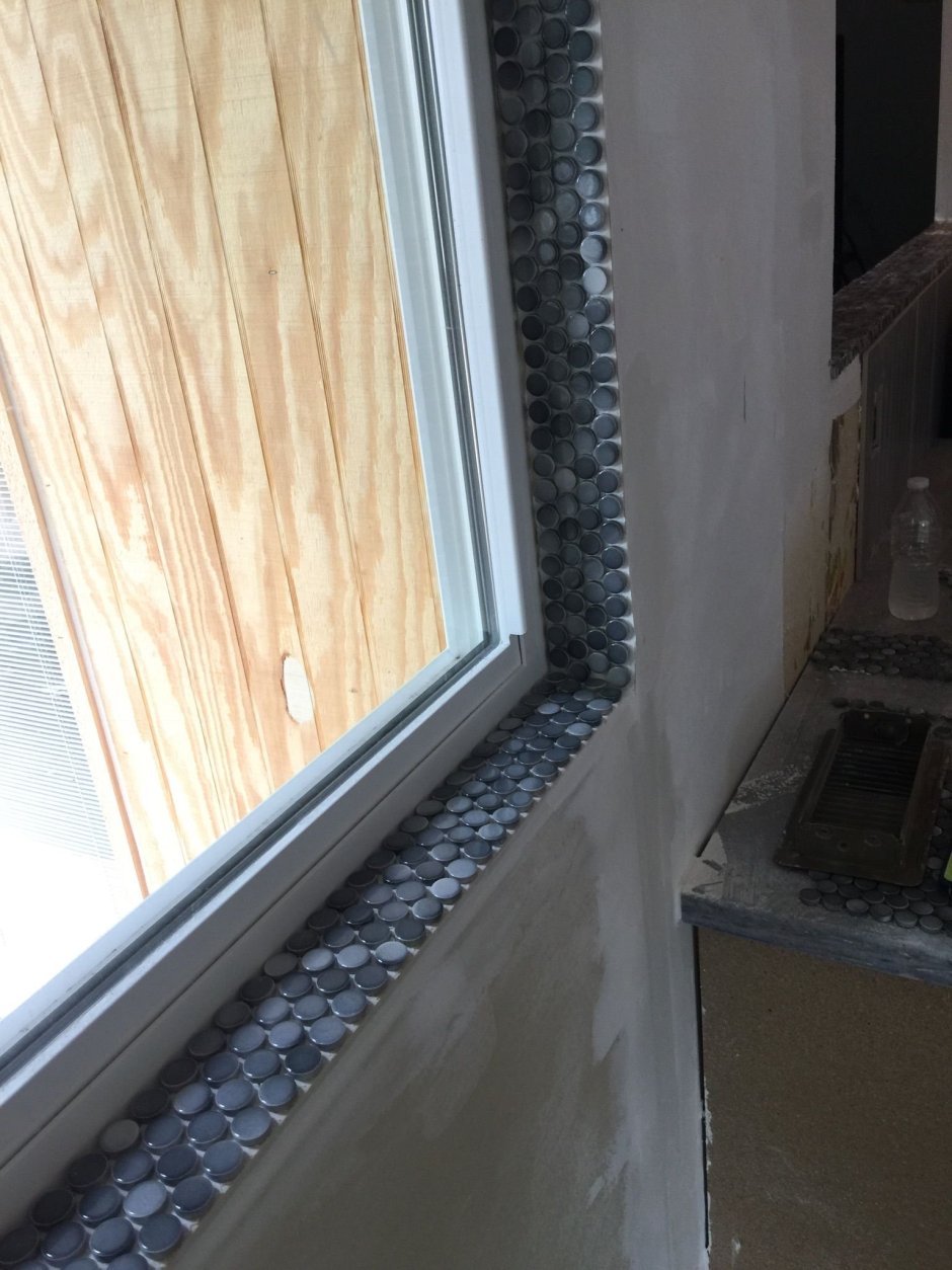 Откосы из плитки