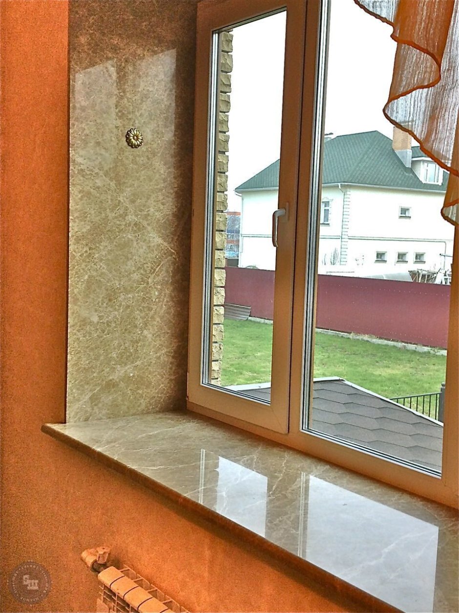 Отделка окон внутри