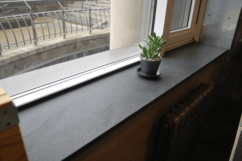 Подоконник из сланца