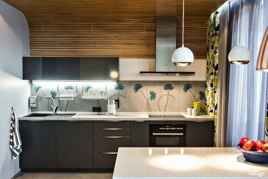 Кухня лофт икеа