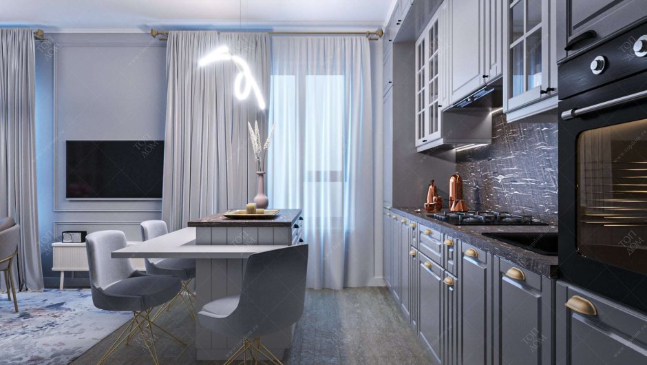 Кухня икеа Минимализм