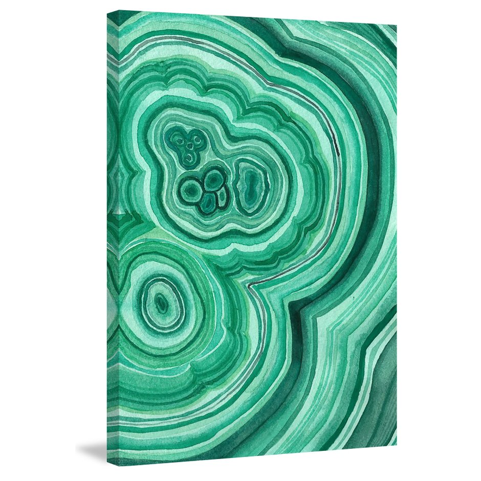 Панно из малахита на стену