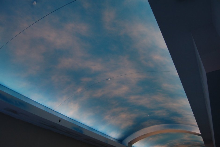 Облака искусственные на потолке