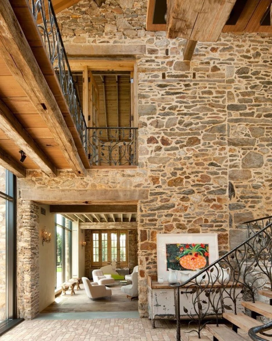 Интерьер в Каменном стиле