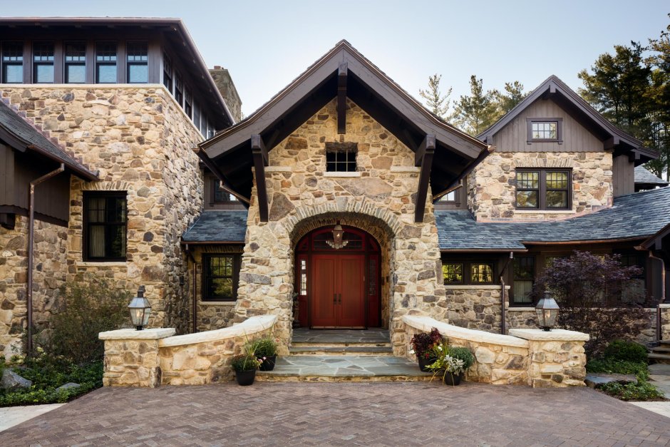 Дом из бутового камня Дагестан