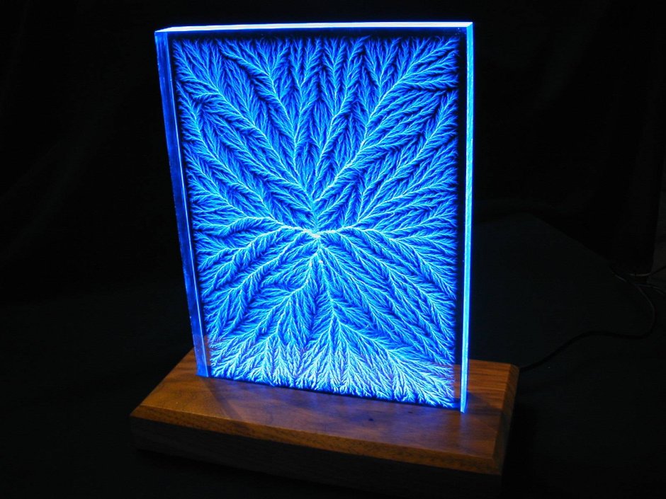 Гравировка на оргстекле с подсветкой