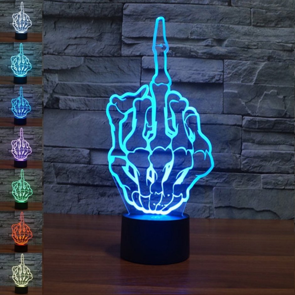 Светильник 3д светящийся Анубус