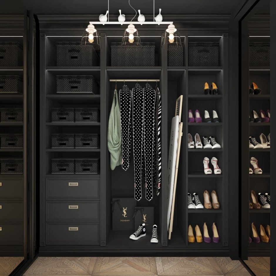 Гардеробная классика