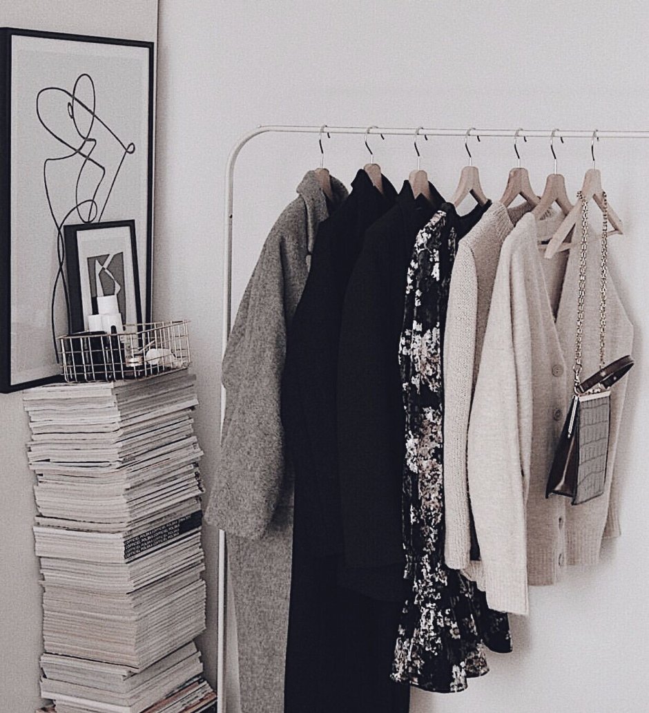 Одежда гардероб Эстетика