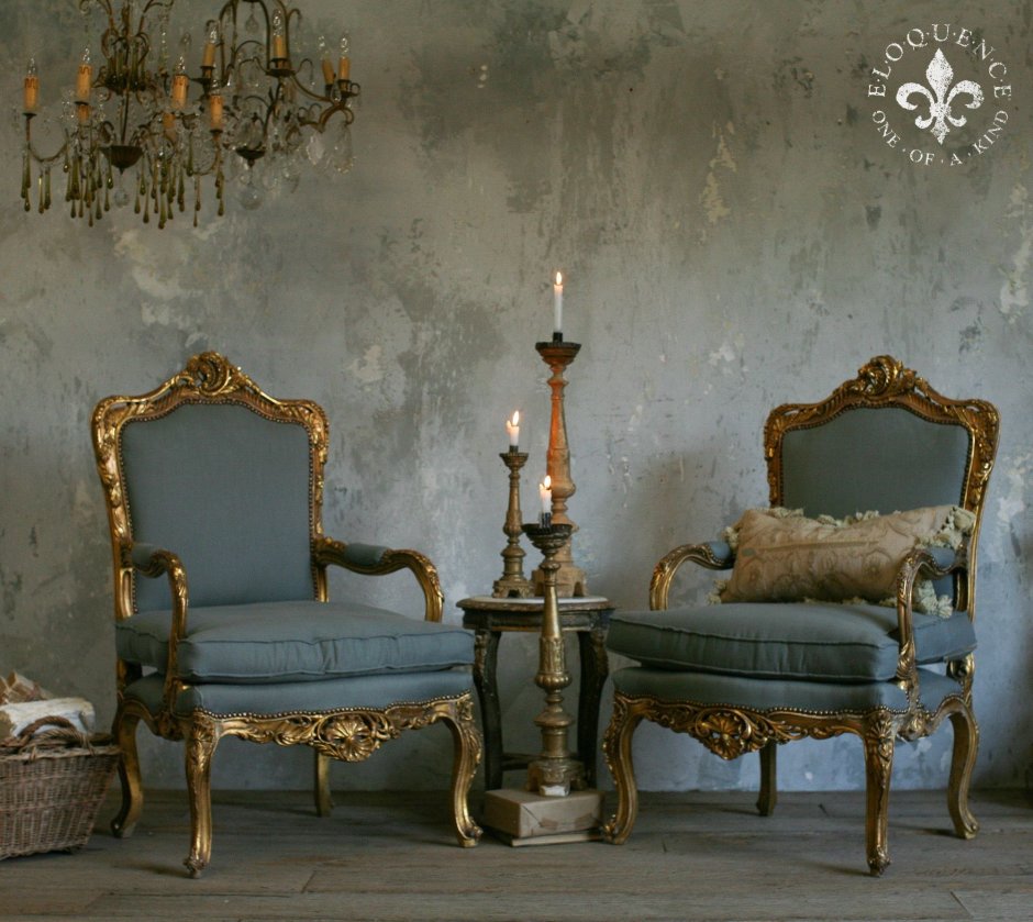 Винтажный стул в интерьере