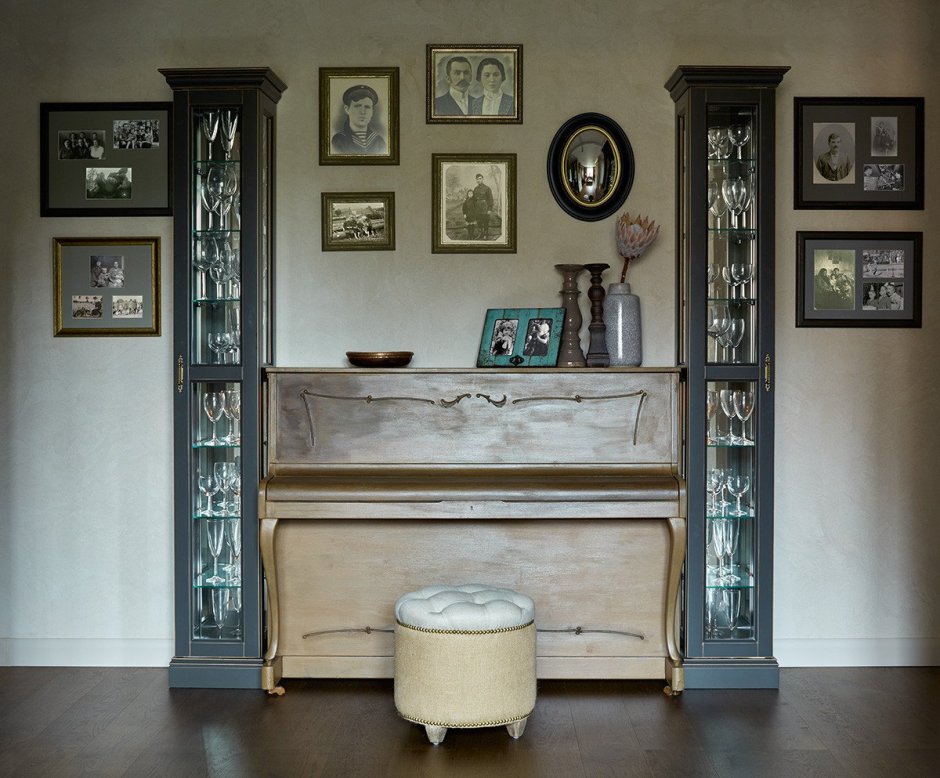 Пианино в интерьере