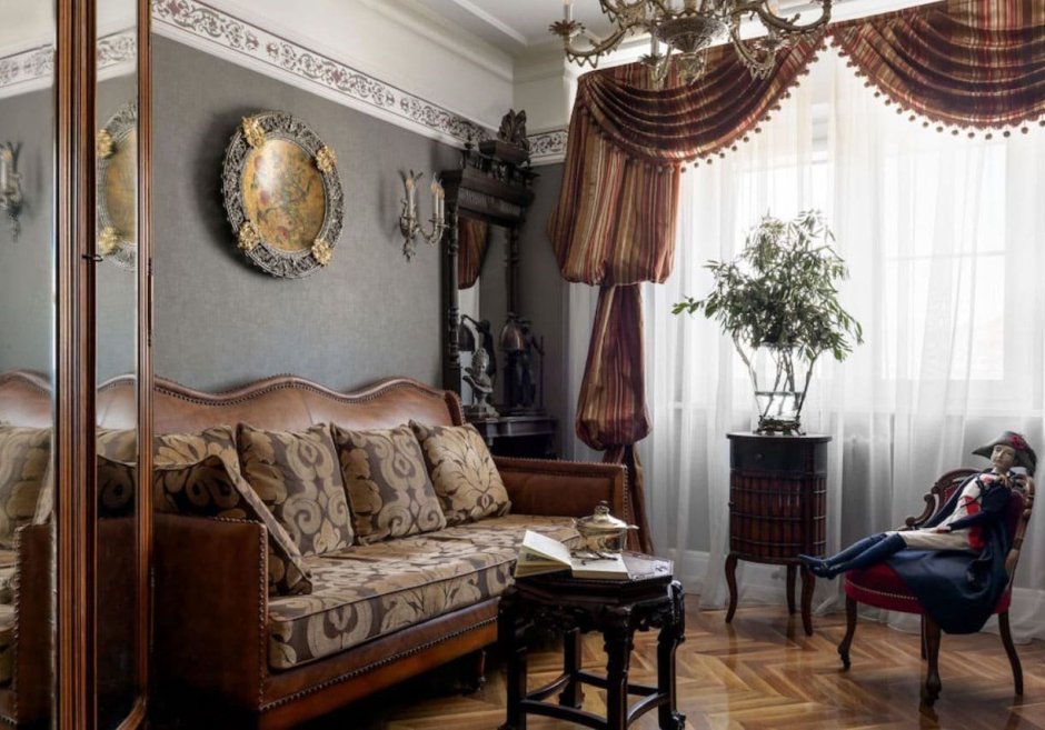 Ампир стиль интерьера антиквариат