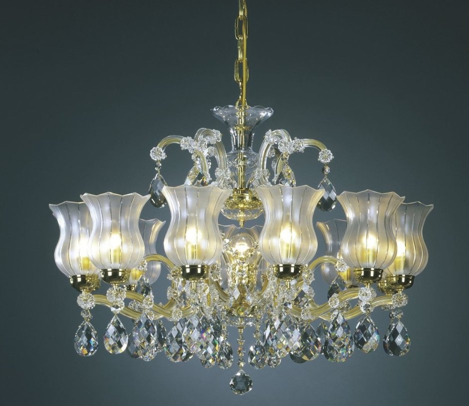 Люстры Прециоза хрустальные Чехия