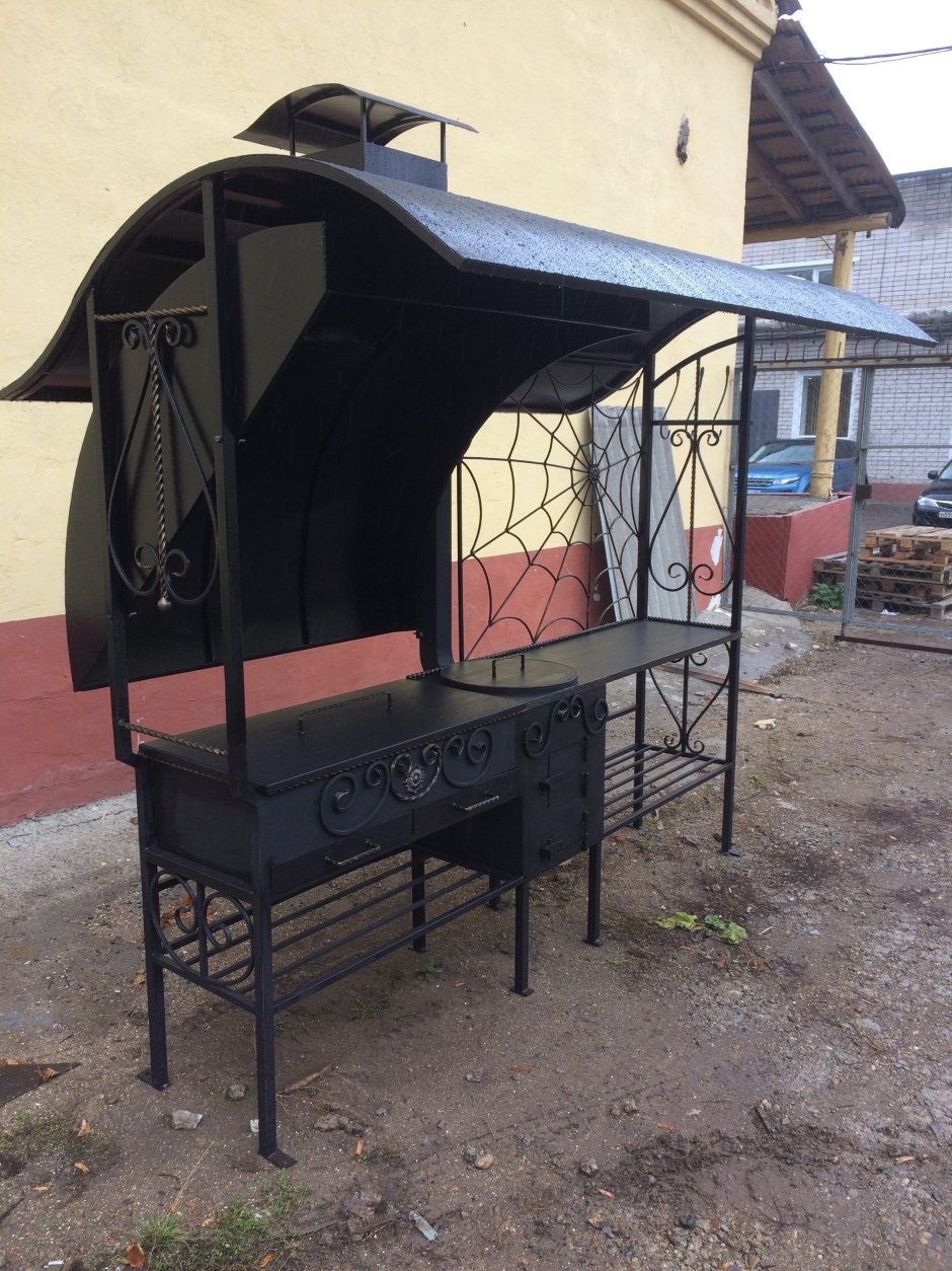 Дымоулавливатель для мангала