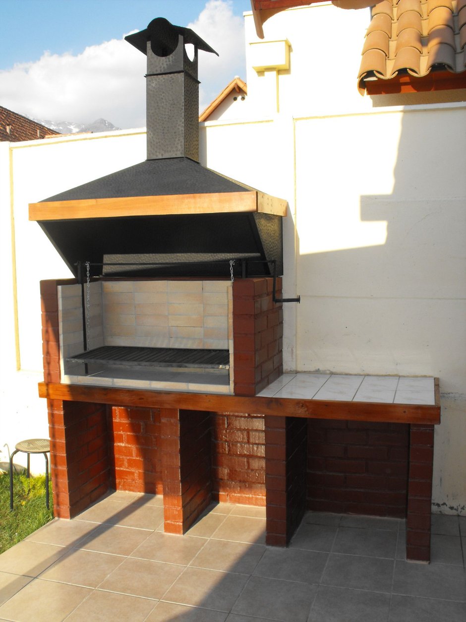 Мангал уличный металлический