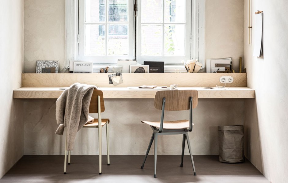 Офис в скандинавском стиле