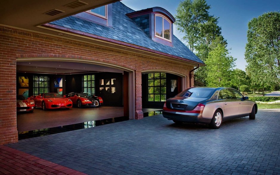 Современный гараж