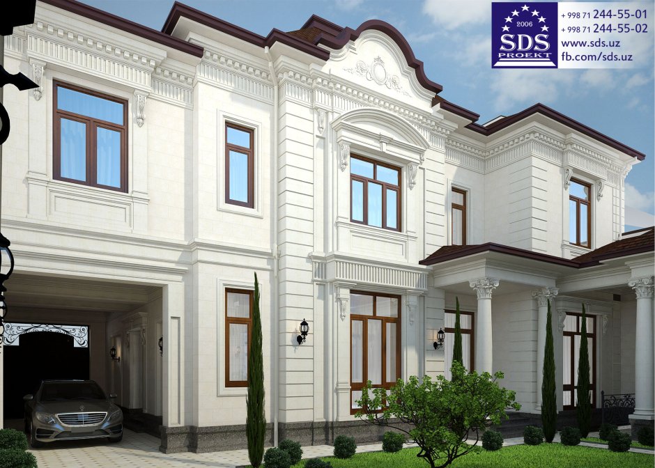 Фасад Узбекистан уйлари травертин