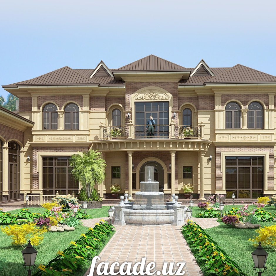 Двухэтажные дома в Андижане