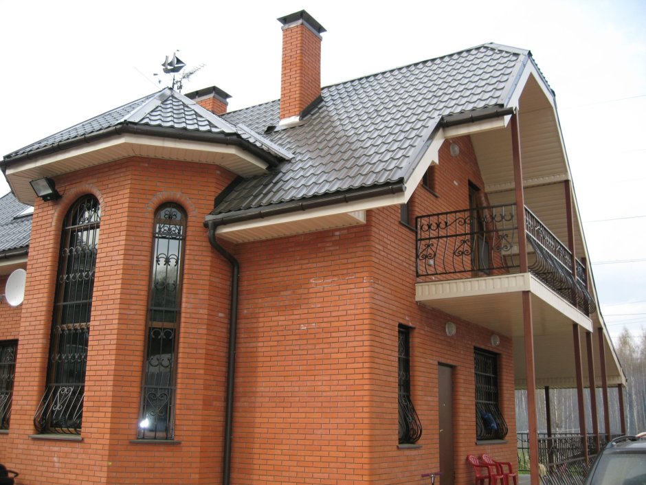 Экстерьер загородного дома