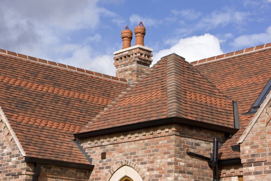 Черепичная глиняная кровля