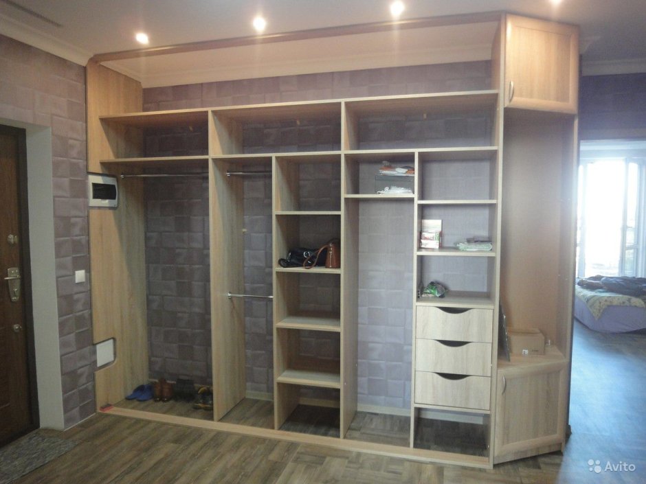 Наполнение встроенных шкафов