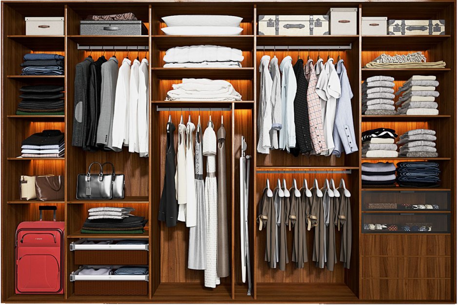 Шкаф-купе внутреннее наполнение