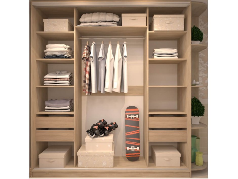 Шкафы в прихожую 180 наполнение