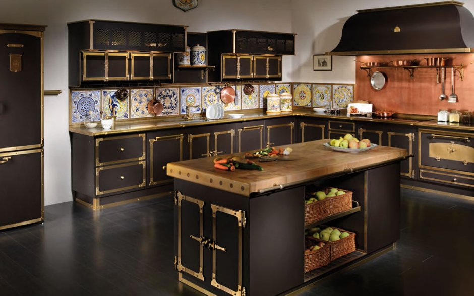 Ккхня в стиле стим панк