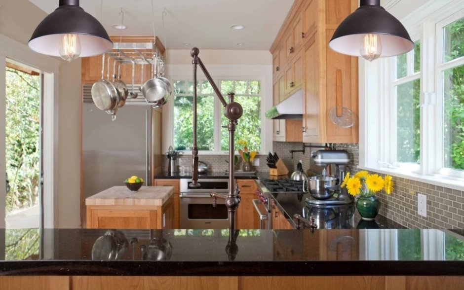 Стимпанк стиль в интерьере кухни