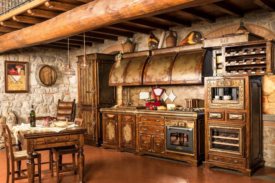 Кухня в стиле стимпанк