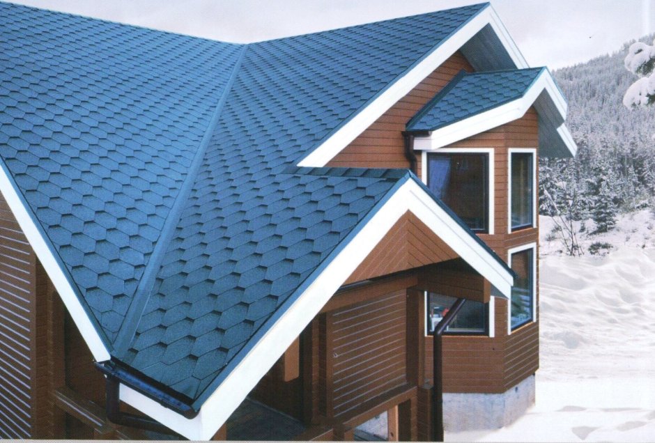 Вальмовая черепица колоколообразная