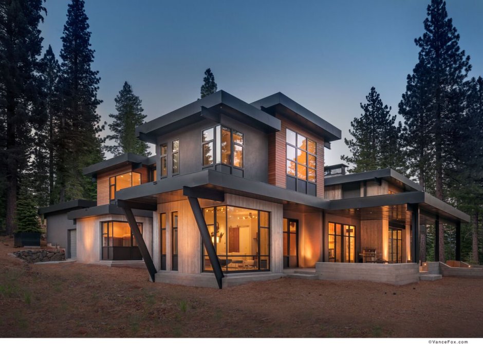 Многоуровневые коттеджи