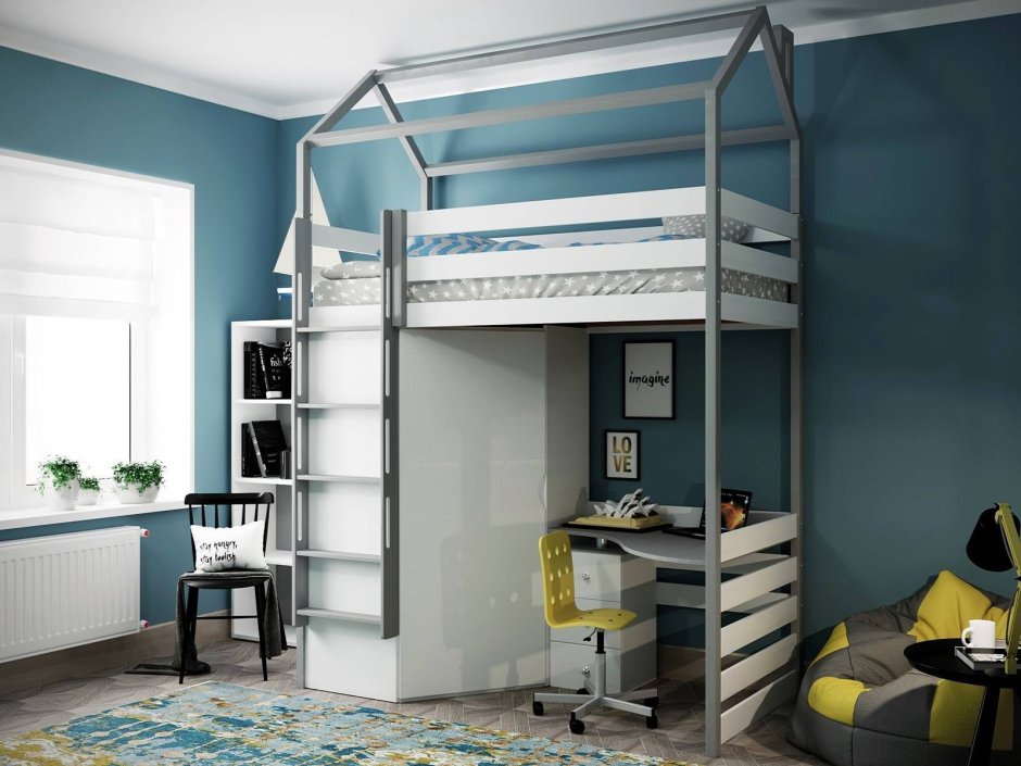 Кровать чердак Ангара 1