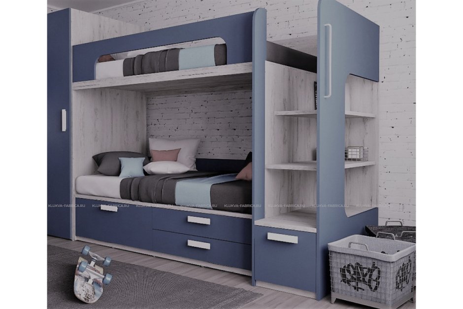 Двухэтажная кровать для детей