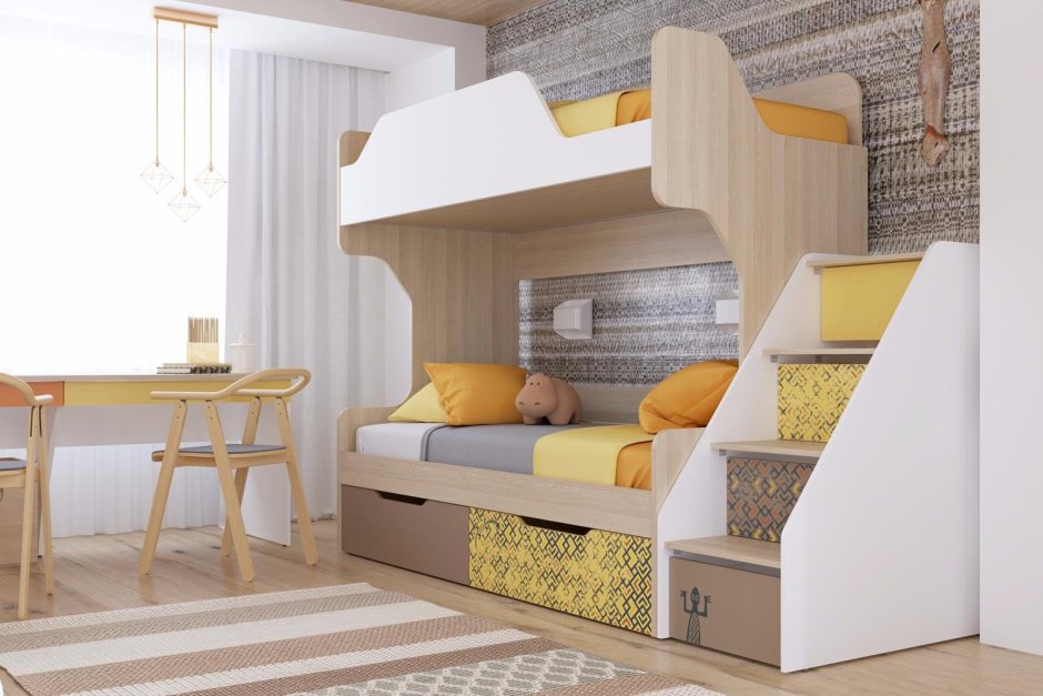 Компактные детские комнаты