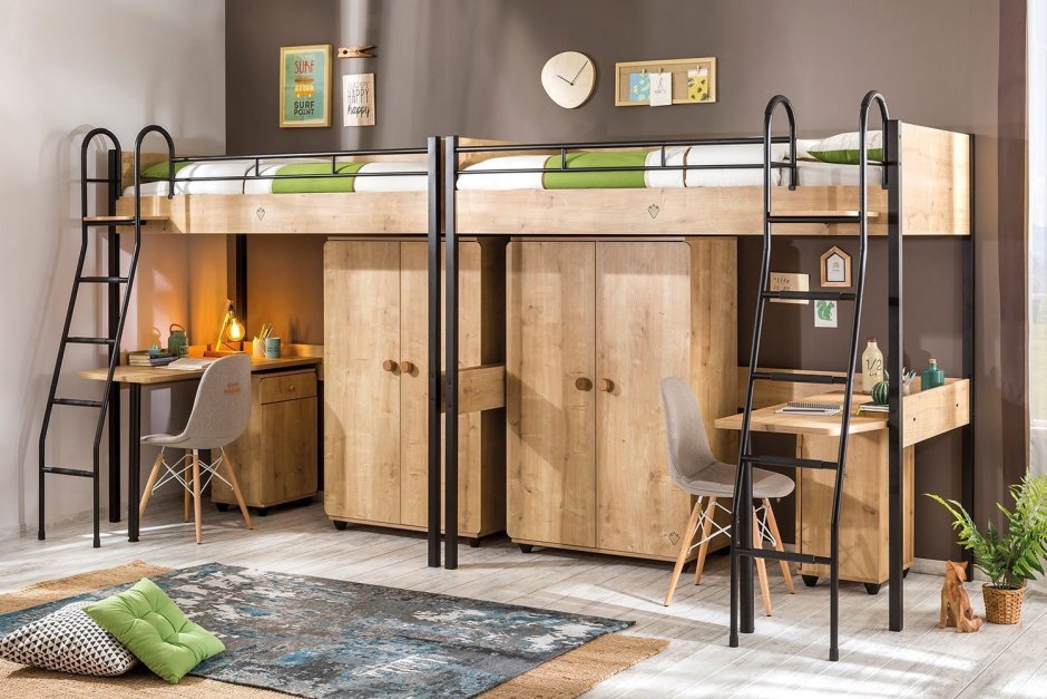 Кровать-чердак Cilek Compact