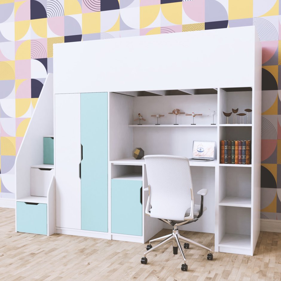 Икеа СТУВА детская кровать чердак