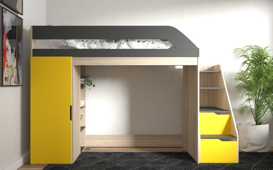 Кровать чердак Нью Йорк