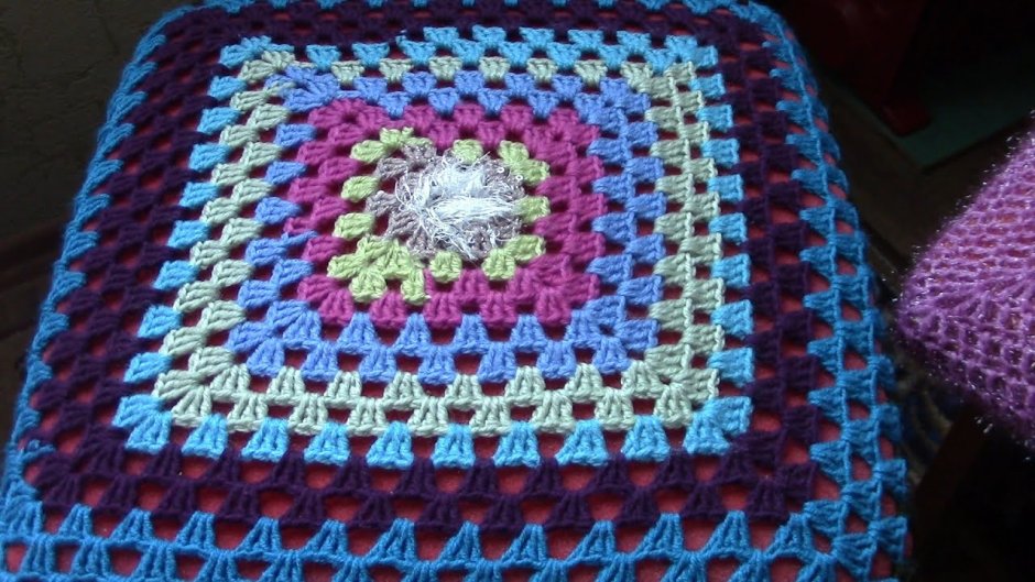 Коврик на табурет