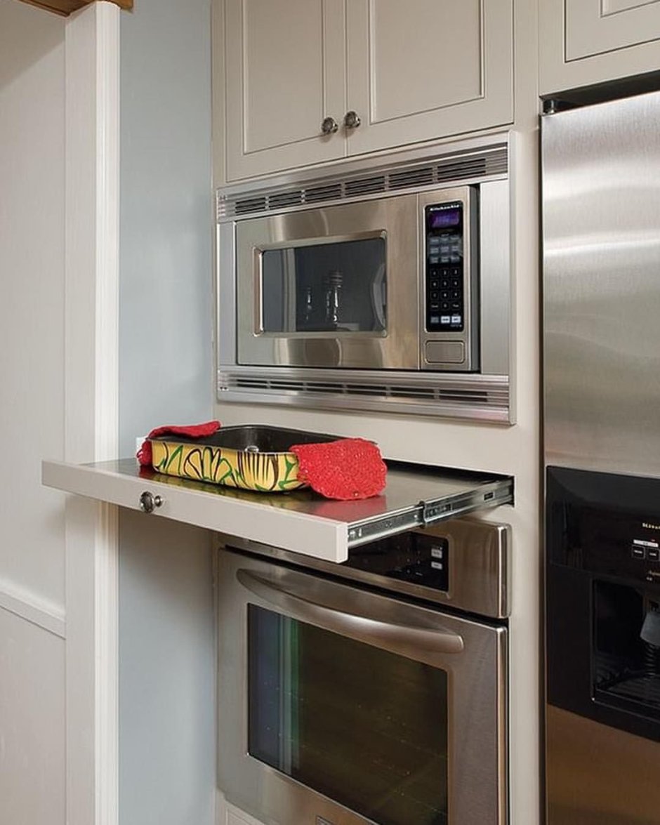 Посудомойка в пенале под духовкой