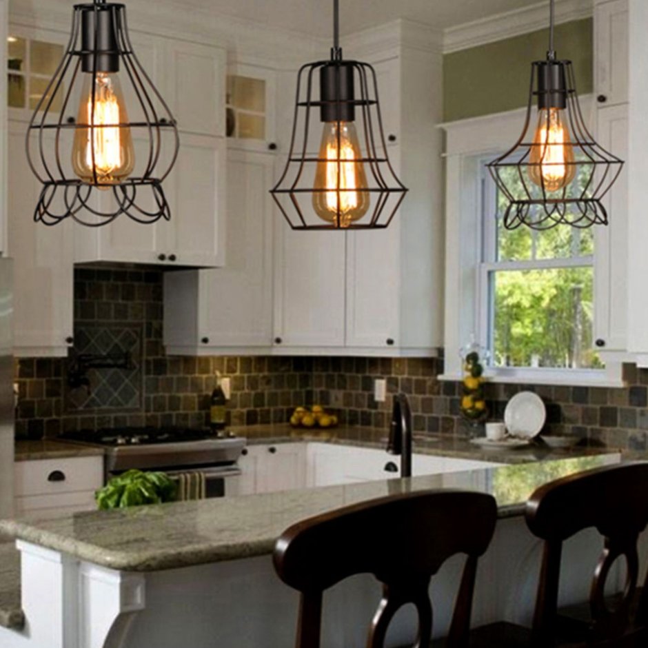 Светильники в Индустриальном стиле подвесные