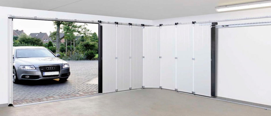Гаражные сдвижные ворота HST Hormann