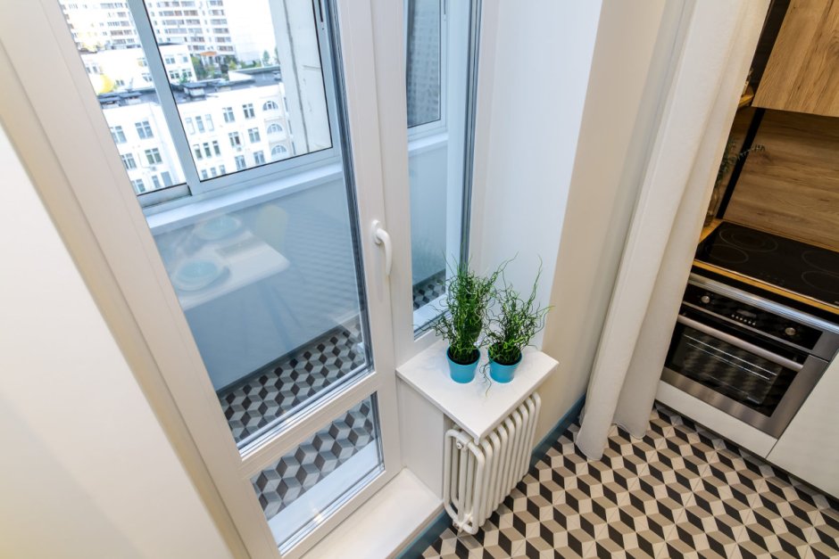 Батарея на лоджии