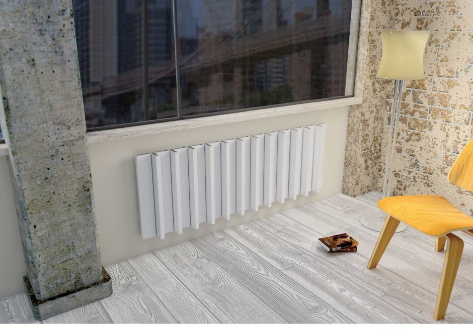 Батарея на балконе