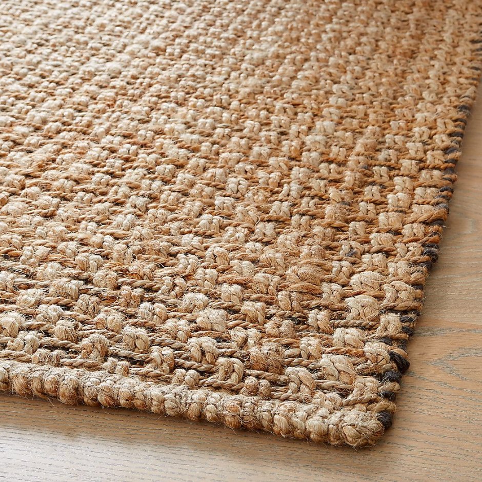 Вязаные коврики на пол с орнаментом